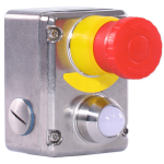 ESL-SS Stainless Steel E-Stop (4-Pole)