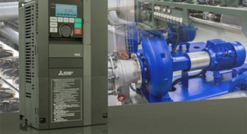 Використання частотних перетворювачів Mitsubishi Electric для приводів повітродувок аераторів очисних споруд