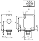 Ультразвуковий датчик UB400-F77-E2-V31