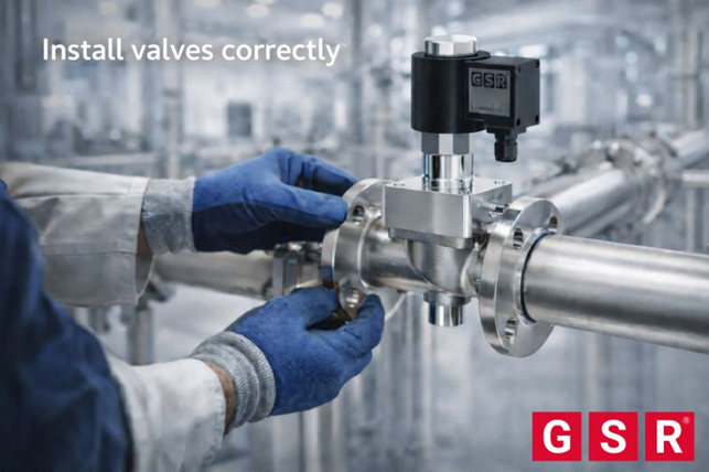 GSR Ventiltechnik GmbH & Co. KG Що слід враховувати під час монтажу клапанів?