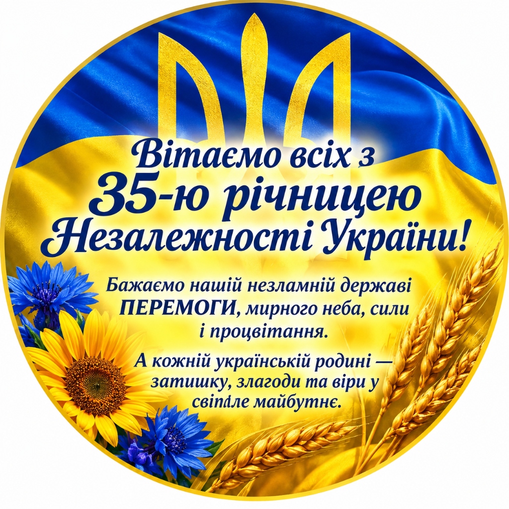 З Днем Незалежності України!
